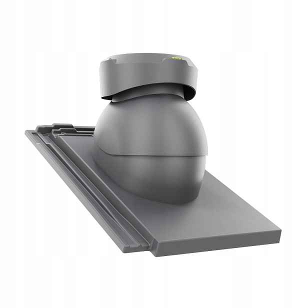 Krbový kanalizační ventilátor fi110 Wienerberger Orea 9 Grafitový