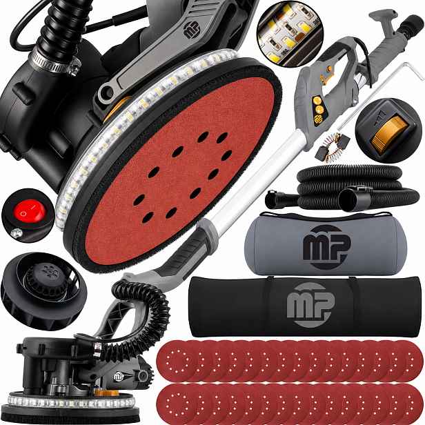Bruska Žirafa Sádry Hladí Omítku Stěn Omítek Led Turbo Majster MP0018