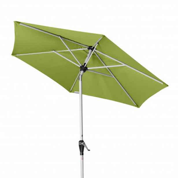 Slunečník s automatickým naklápěním klikou Doppler ACTIVE 210 cm - zelený