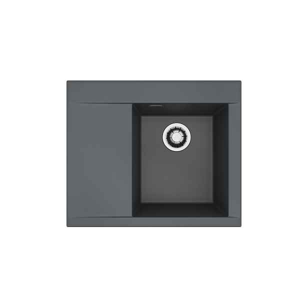 Alveus PURE-G 50 P černý A91 + QC sifon_algranit