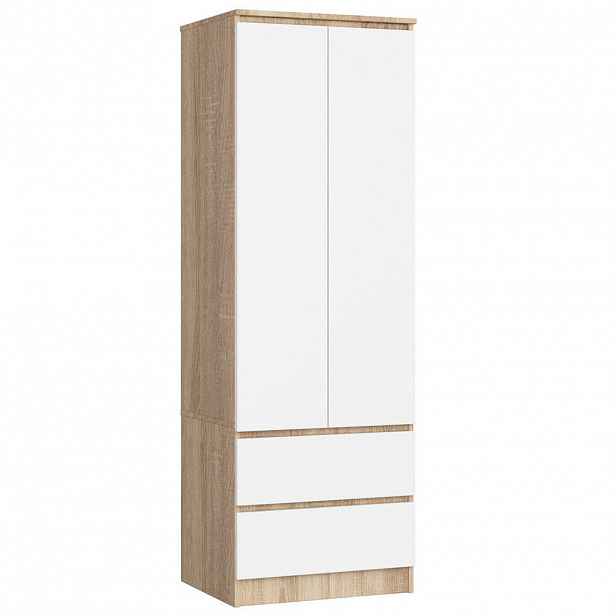 RAUMHIRSCH FURNITURE SKŘÍŇ dub Sonoma, bílá 180/60/51