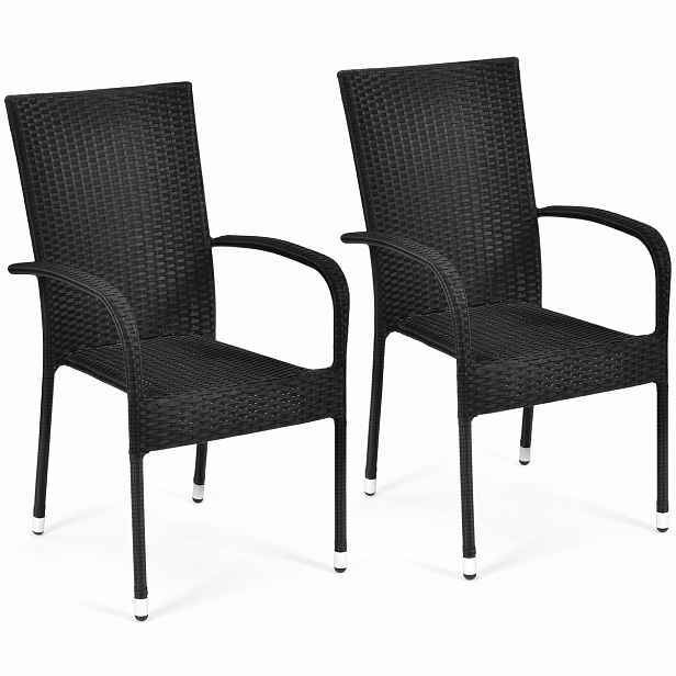 Set zahradních ratanových křesel Paris, 2 ks, 2 křesla
