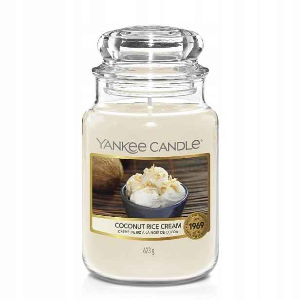 Yankee Candle Coconut Rice Cream velká vonná svíčka 623 g
