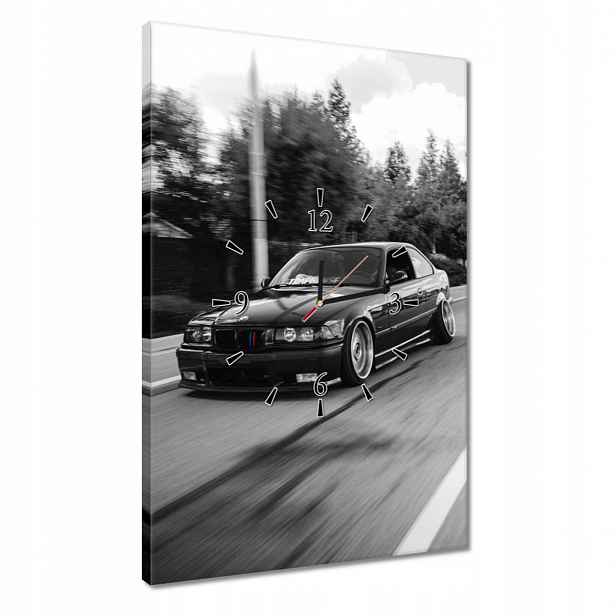 Hodiny 40x60 Bmw 3 Trojka Buma Klasické auto Daily Car
