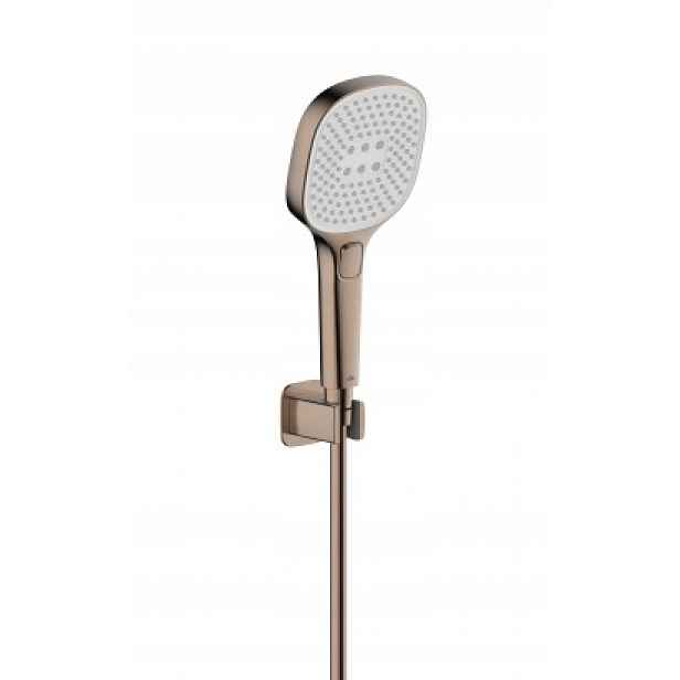 Nástěnný sprchový set Kfa Armatura Malaga Brushed Rose Gold