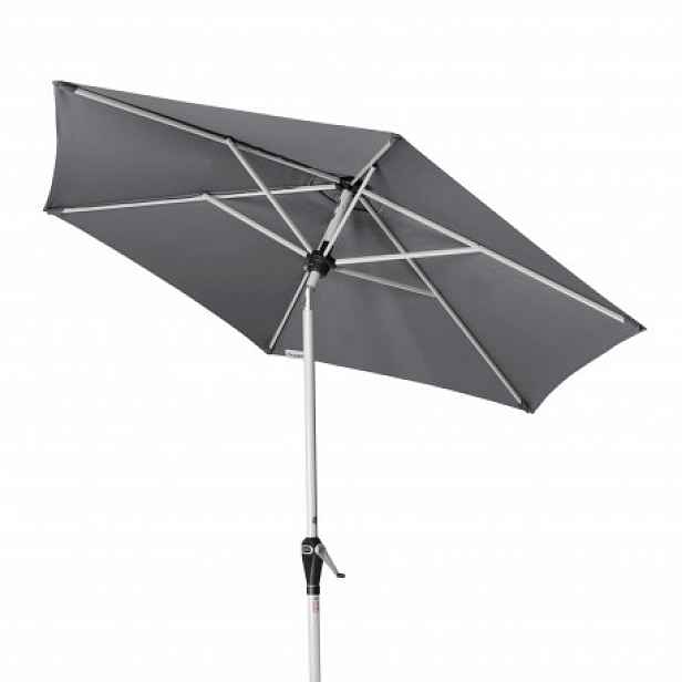 Slunečník s automatickým naklápěním klikou Doppler ACTIVE 210 cm - antracit