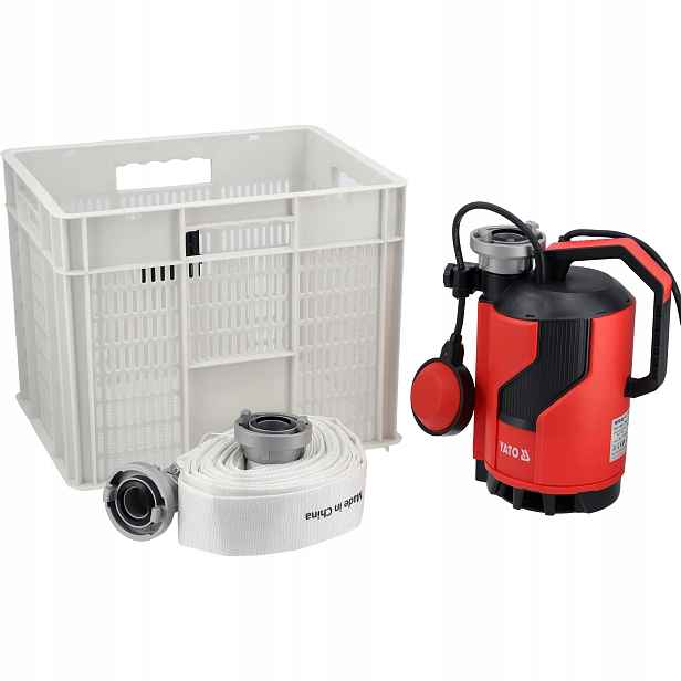 Protipovodňová Sada: Čerpadlo 750W Hadice 10 M Pro Odstraňování Vody Yato