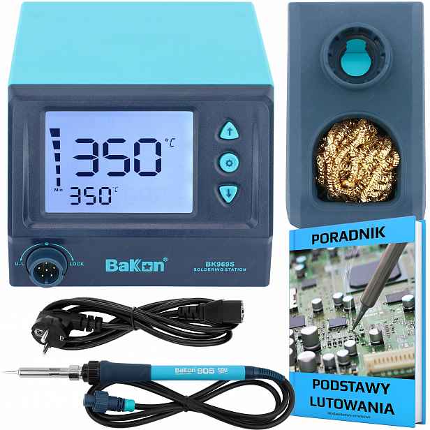 Pájecí Stanice Přesná Páječka Bakon BK969S 60W Hroty 900M Návod