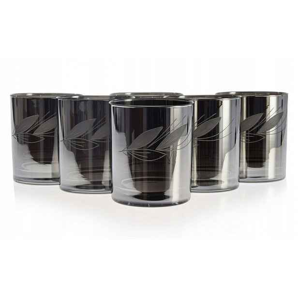 Sklenice na whisky s džusem 300 ml Platina Větvička