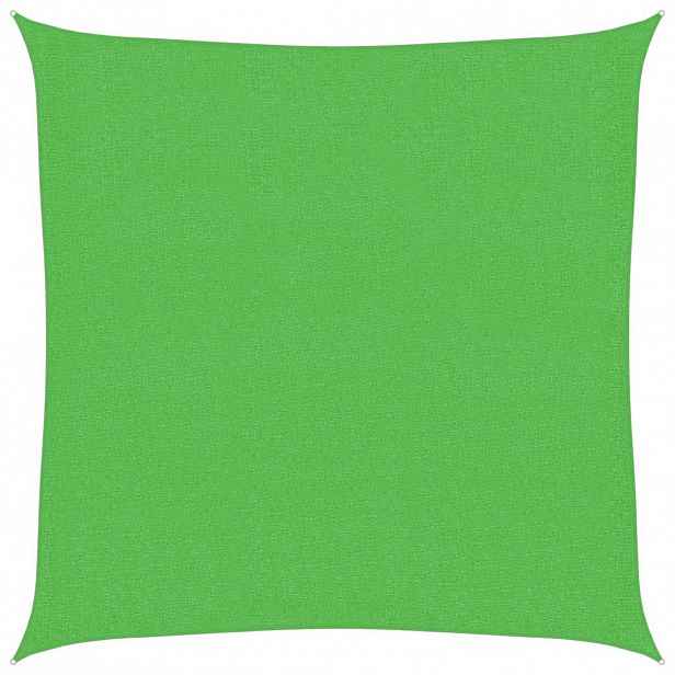 vidaXL Stínící plachta 160 g/m² světle zelená 2 x 2 m HDPE