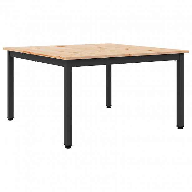 vidaXL Konferenční stolek Přírodní 80 x 80 x 45 cm