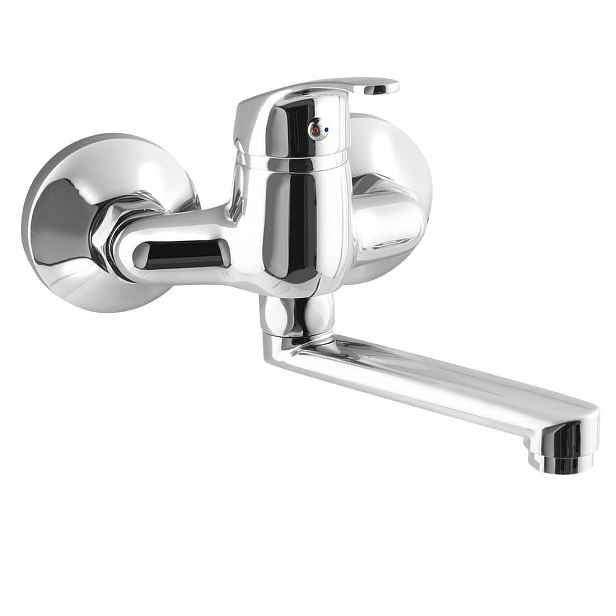 AQUALINE 35 nástěnná baterie, rozteč 100mm, ramínko ploché 120mm, chrom