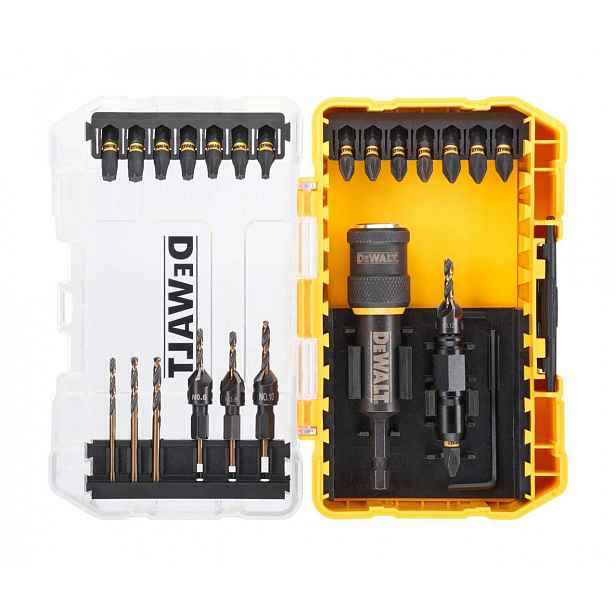 DeWALT - Sada záhlubníku Flip and Drive a příslušenství, Tough Case DT70779T