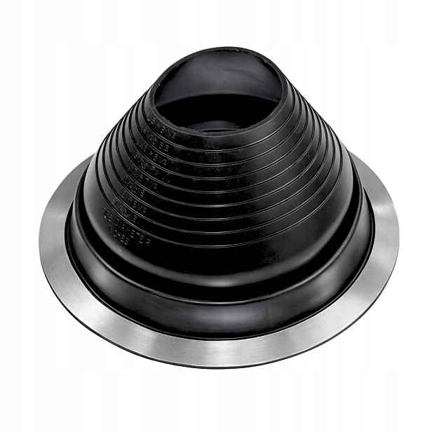 Těsnící příruba Master Flash Universal č. (125-230 mm) černá Epdm