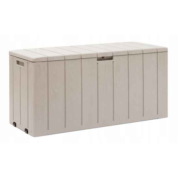 Plastový zahradní box 270 l šedý