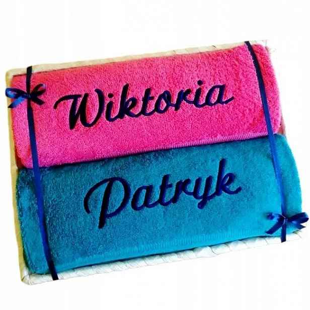 Dárek do Nového Domku na kolaudaci, nový byt, Ručníky s jménem nápis