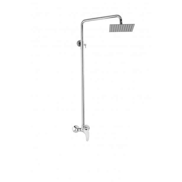 JB Sanitary SLIM SA 56 000 00 5 - Sprchová sestava s baterií 100mm; nerezovou čtvercovou sprchou 250x250mm; bez možnosti ruční sprchy