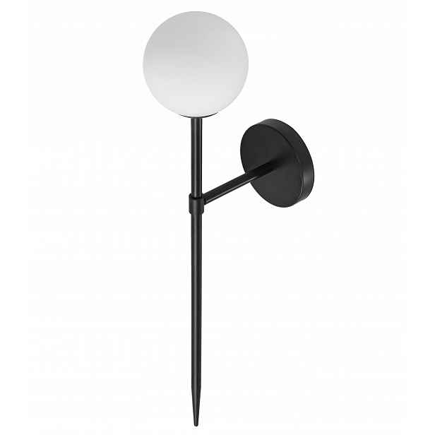 Lampa Nástěnná Černá Moderní 52 cm
