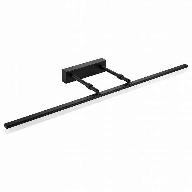 Led Koupelnové Svítidlo Černé Matné Nad Zrcadlo Obrazy Minimalistické 80 cm