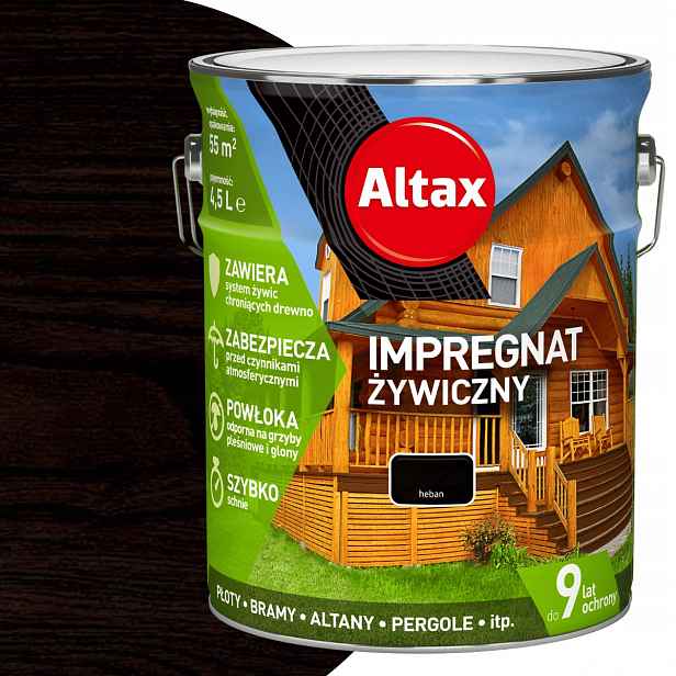 Altax Živičný impregnační nátěr 4,5L Eben