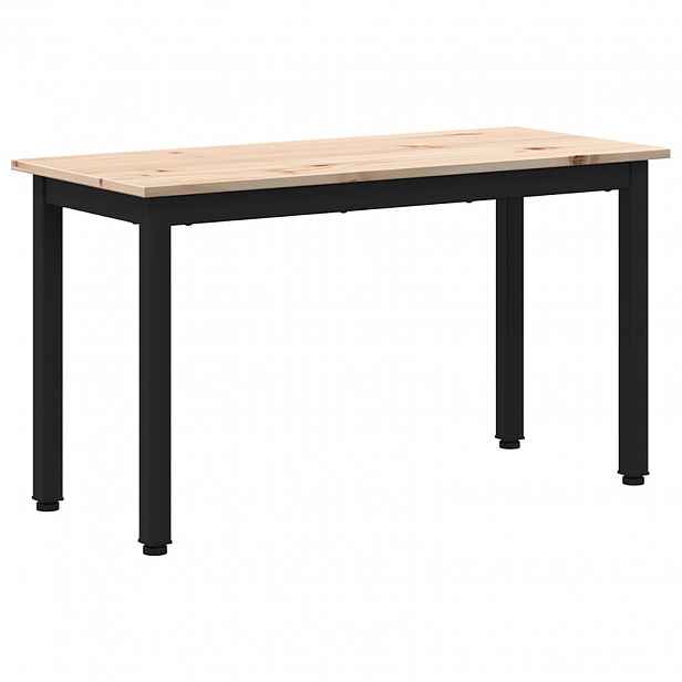 vidaXL lavice Přírodní 80 x 35 x 45 cm Masivní borové dřevo