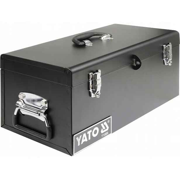 Kovový Box Na Nářadí 510X220X240 MM, 2 Přihrádky Yato