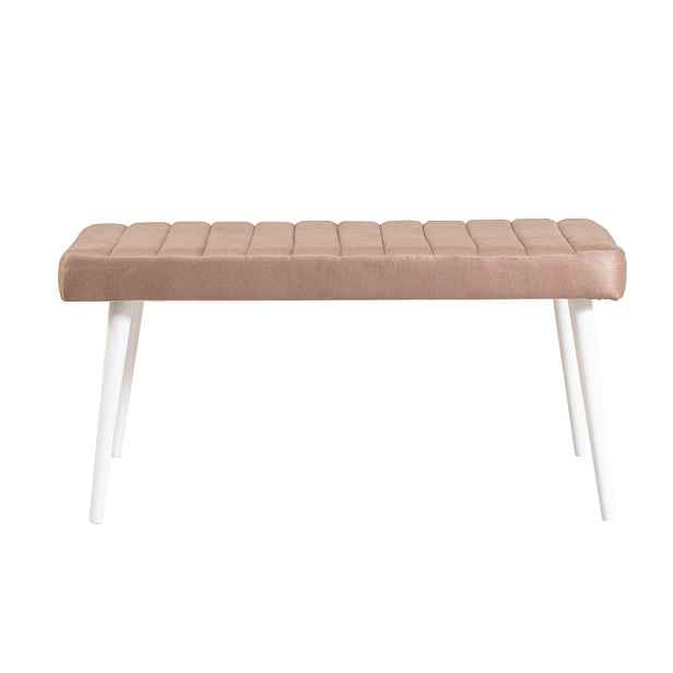 Lavice Stormi Bench - White, Stone