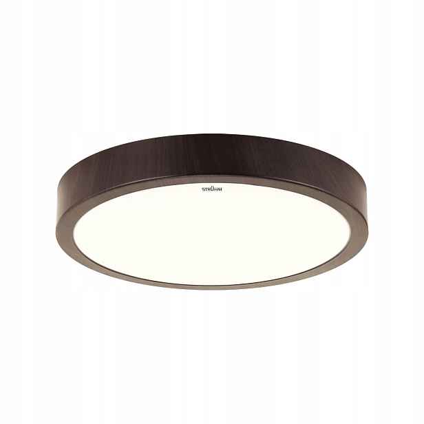 Led stropní svítidlo Atut C 24W 4000K IP44 wenge