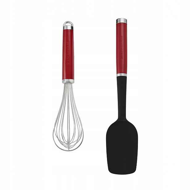 Sada na pečení KitchenAid stěrka a šlehací metla Empire Red