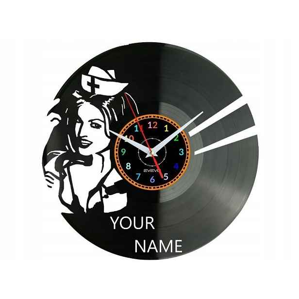 Vaše jméno Nápad na Dárek Nástěnná Dekorace z vinylové desky