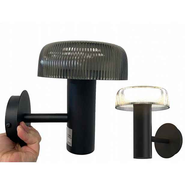 Lampa Premium Fasádní solární zahradní Led Nw Solární a Usb nástěnné svítidlo