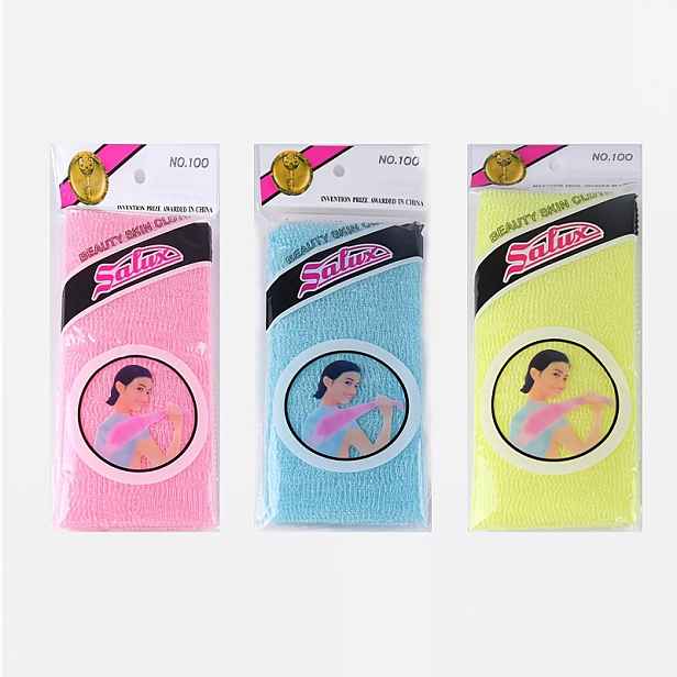 TEMU Nylonový japonský krásný ručník na pokožku do sprchy, sada 3 ks, exfoliační sprchový ručník