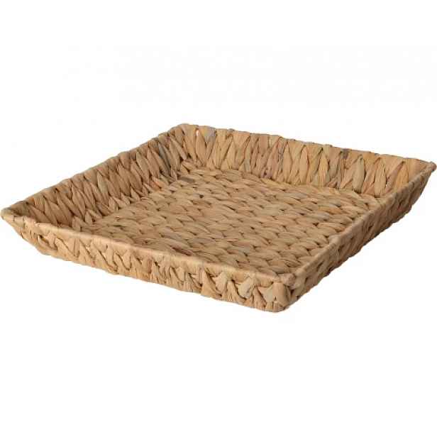 Pletený košík 34x34 cm, vodní hyacint