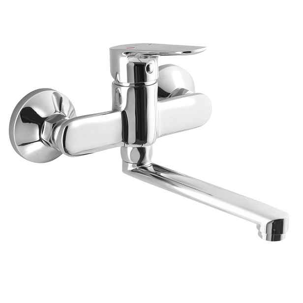 Aqualine LOTTA nástěnná baterie, ramínko ploché 160mm, chrom
