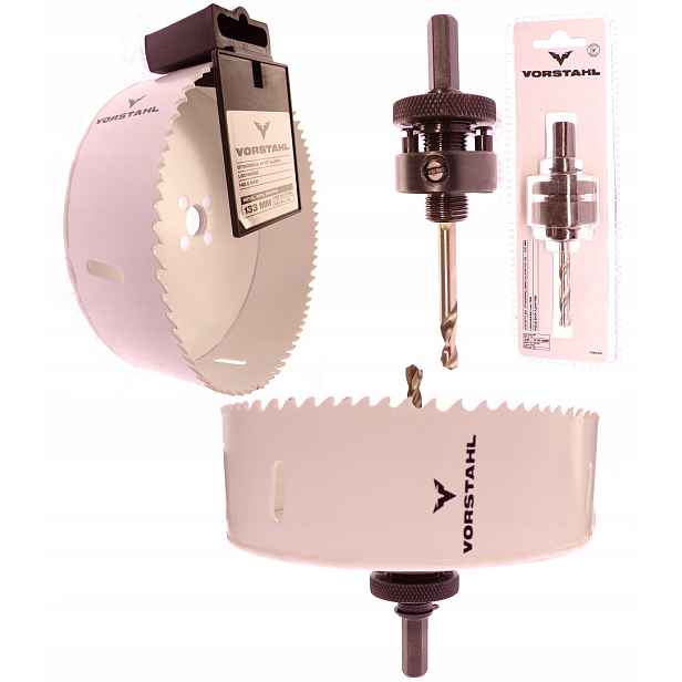 Korunkový Vrták 133 MM Bimetalová Hss 133 MM Bi-metalová Držák Adaptéru Pilot