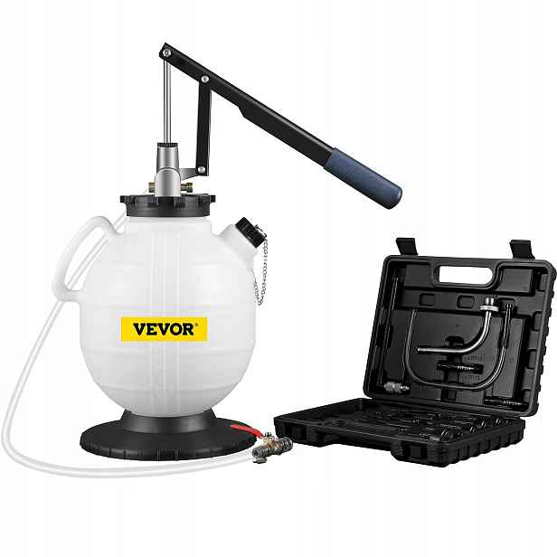 Dávkovač Vevor Ruční Atf 7.5L 15 adaptérů velká kapacita sada nástrojů