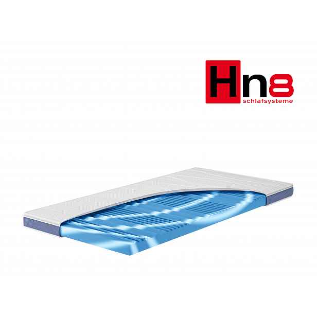 HN8 Schlafsysteme 7zónová gelová vrchní matrace Surf 100 (H2, 200 x 200)
