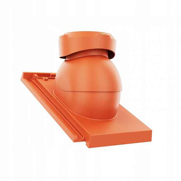 Krbový kanalizační ventilátor fi110 Creaton Domino Přírodní/měděný
