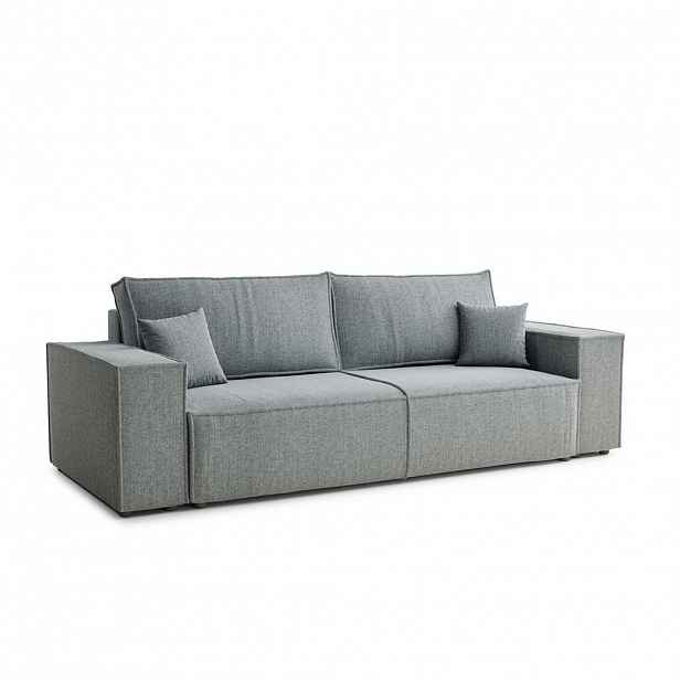 Maison de Reve ROZKLÁDACÍ POHOVKA Milos, textil, modrošedý