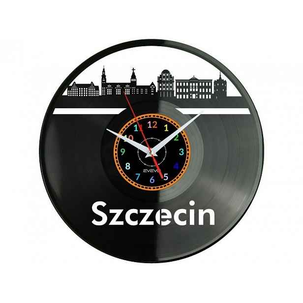 Štětín Město Polsko Nápad na Dárek Nástěnná Dekorace z vinylové desky
