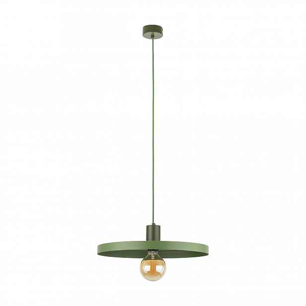 Závěsná lampa Sila zelená 1xE27 40 cm Stylové Osvětlení Interiéru IP20