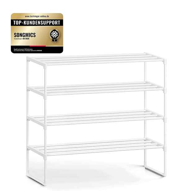 Botník Songmics 92 x 74 x 30 cm bílá