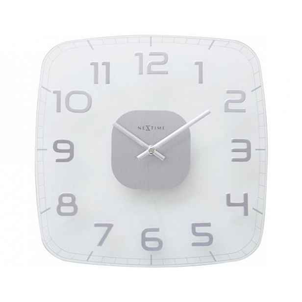 Designové nástěnné hodiny 8816tr Nextime Classy square 30cm