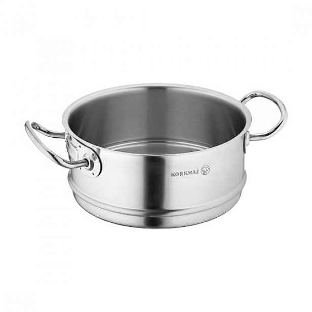 Vyjímatelná napařovací miska, nerezová ocel, 20cm/3,1L, "Proline" - Ko