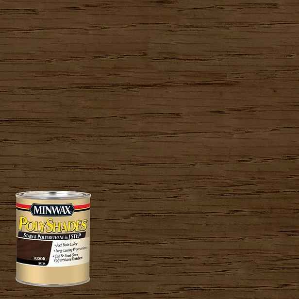 Minwax PolyShades Lak na dřevo 946 ml Satin Tudor