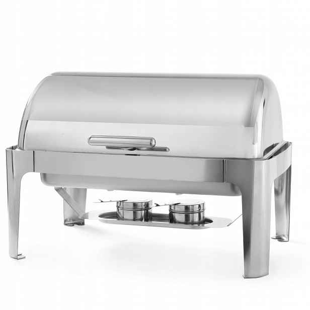 Ohřívač pokrmů na pastu RollTop GN1/1 65 mm ocelový Hendi 470305