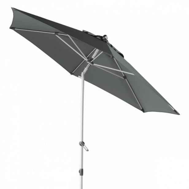 Slunečník s automatickým naklápěním klikou Doppler EXPERT 280 cm - antracit