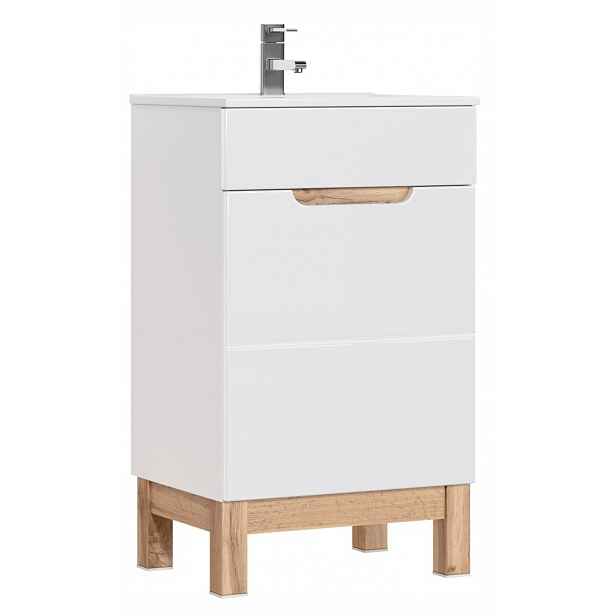 Szafka pod umywalkę 50 cm Bali White