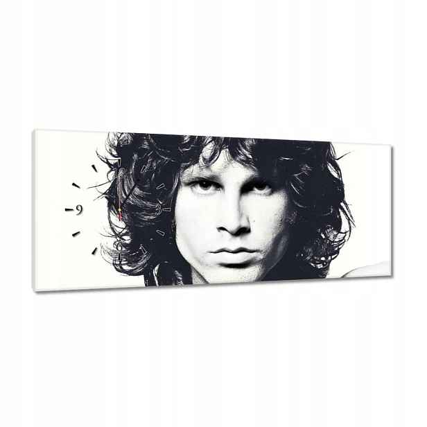 Hodiny 100x40 Zpěvák The Doors