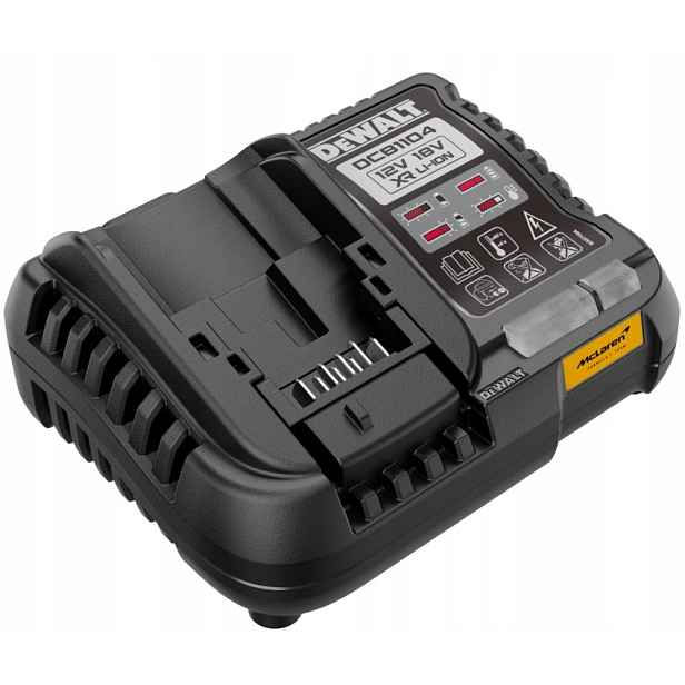 Dewalt x McLaren DCB1104M Rychlá nabíječka 4A pro aku 12V/18V